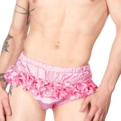 Kerry Satin Ruffle Panty Panties
