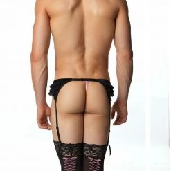 Coquette Frilly Garter Belt Lingerie 9 Coquette Frilly Garter Belt Lingerie