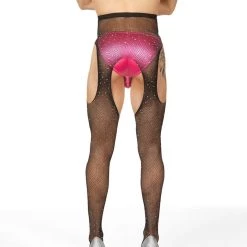 Leg Avenue Crystal Fishnet Pantyhose Accesories