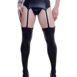 Coquette Wet Look Stockings Accesories