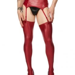 Coquette Wet Look Stockings Accesories