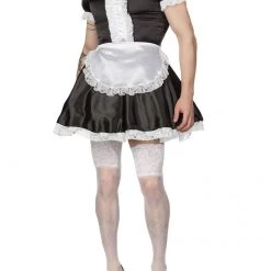 Kerry SatinSatin French Maid Dress