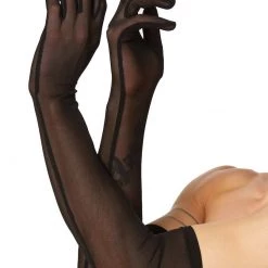 Coquette Mesh Opera Gloves
