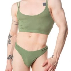 Cute Dress Lingerie So Soft Ribbed Bralette