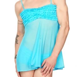 Kerry Mesh Babydoll Nightie