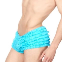 Kerry Mesh Ruffle Shorts