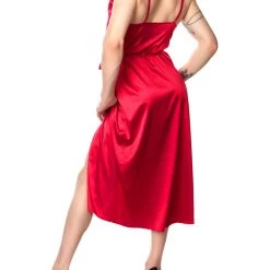 Coquette Satin Wrap Dress SatinSatin