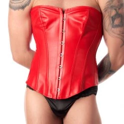 Flyway Lingerie Vegan Leather Corset 8 Flyway Lingerie Vegan Leather Corset