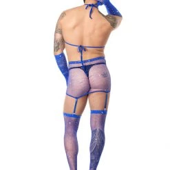 Leg Avenue Rhinestone 4-Piece Set