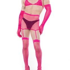 Leg Avenue Rhinestone 4-Piece Set