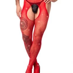 Leg Avenue Crystal Fishnet Pantyhose Accesories