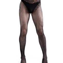 Leg Avenue Accesories French Cut Fishnet Tights 5 Leg Avenue Accesories French Cut Fishnet Tights