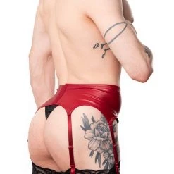 Coquette Wet Look Garter