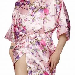 Ali Express The Satin Peony Robe