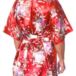 Ali Express The Satin Peony Robe