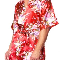Ali Express The Satin Peony Robe
