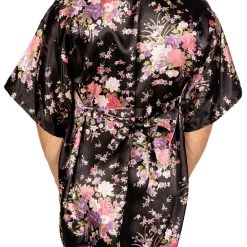 Ali Express The Satin Peony Robe
