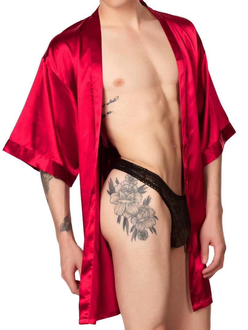 Kerry Luxe Satin Robe SatinSatin 1 Kerry Luxe Satin Robe SatinSatin