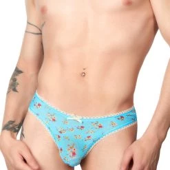 Venetian Boho Mesh Thong