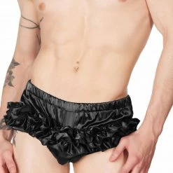 Kerry Satin Ruffle Panty