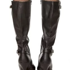 Pleaser USA Accesories Knee Length Faux Leather Boot