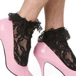 Leg Avenue Frilly Lace Anklet Sock