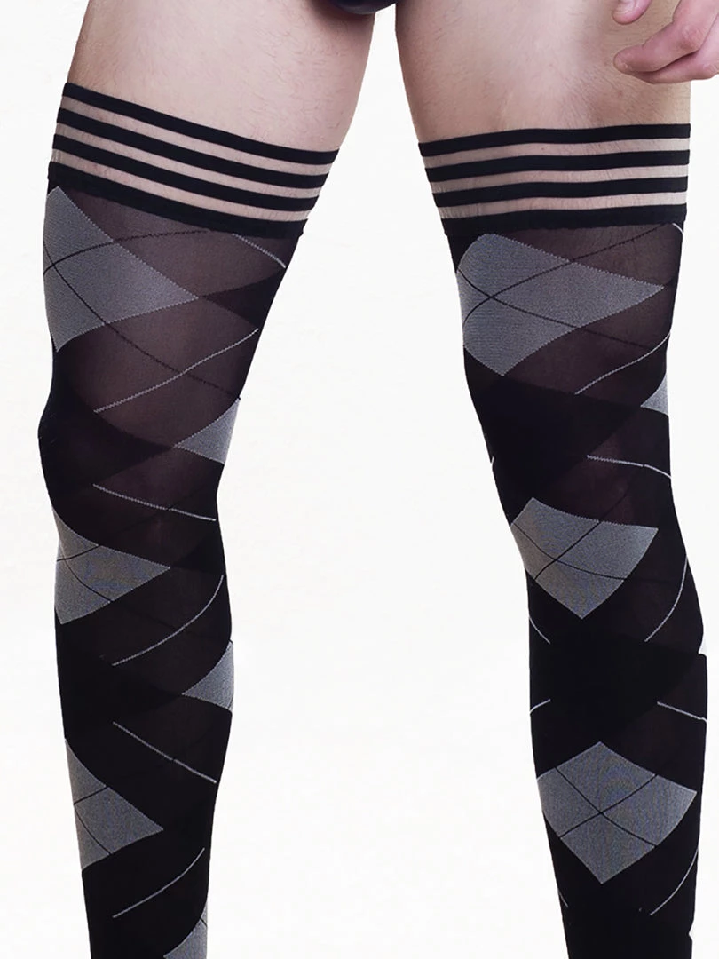 Kixies Argyle Thigh High Accesories 3 Kixies Argyle Thigh High Accesories