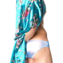 Ali Express The Satin Peony Robe