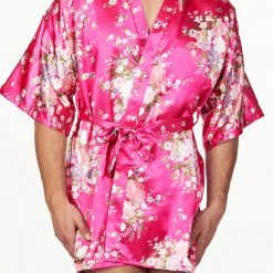 Ali Express The Satin Peony Robe