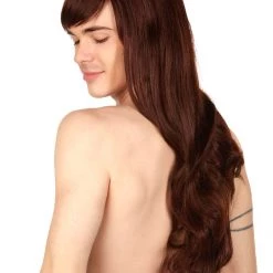 Leg Avenue Long Wavy Brown Wig Accesories